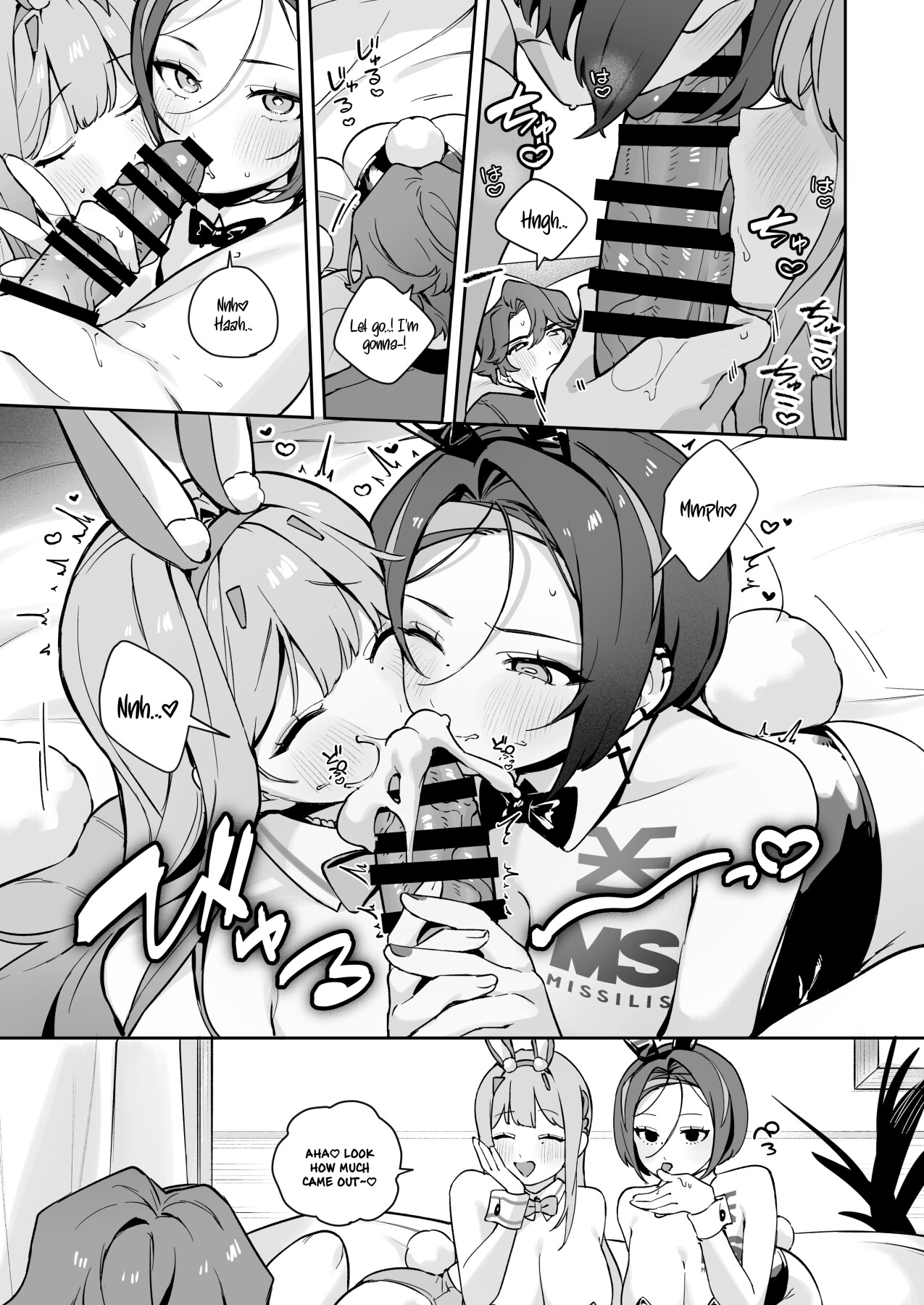 Hentai Manga Comic-Exotic Bunny Night-Read-10